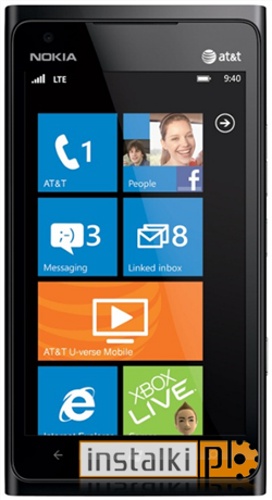 Nokia Lumia 900 – instrukcja obsługi